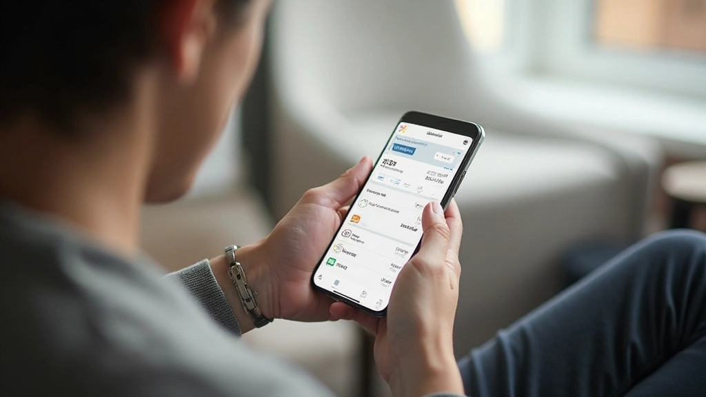 Отслеживание расходов в приложении на смартфоне